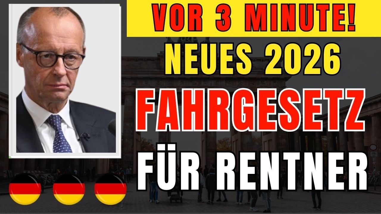 Achtung Senioren! Neues Fahrgesetz ab 15. M&auml;rz 2026 &ndash; Alle wichtigen &Auml;nderungen im &Uuml;berblick