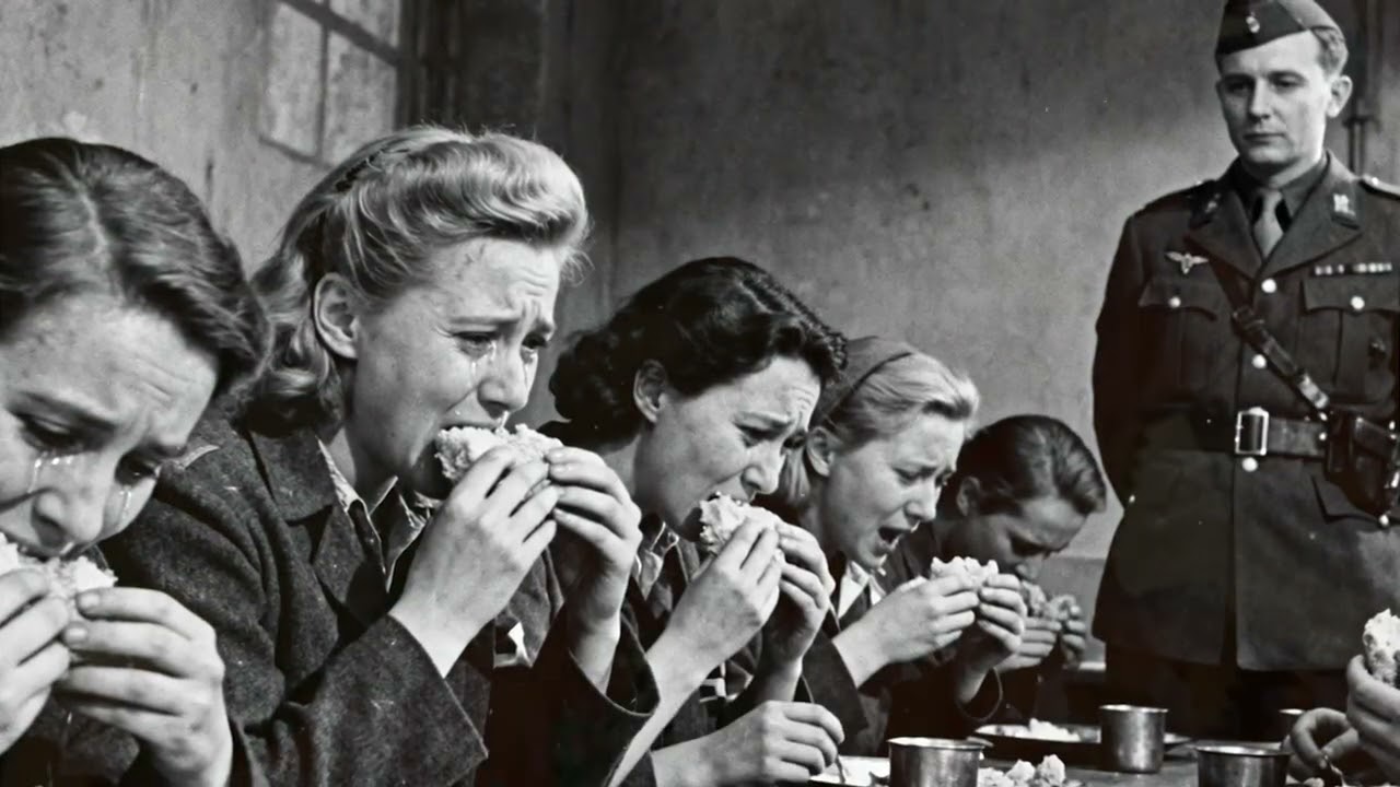 “We Couldn’t Stop Eating” | German Women POWs Break Down After American Fried Chicken