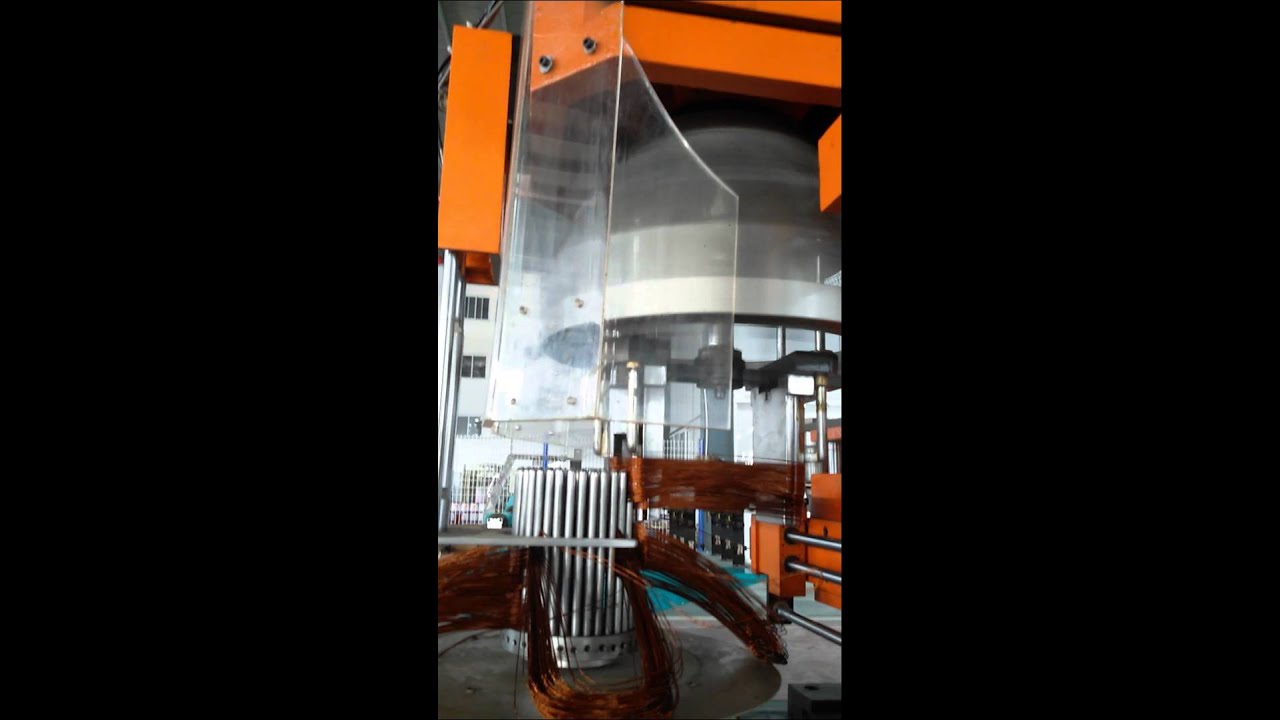 Vertical Coil Winding Machine