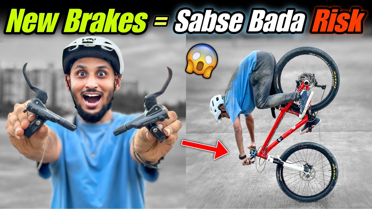New Brakes = Sabse Bada Jhatka 😱 | Almost Lost Control!