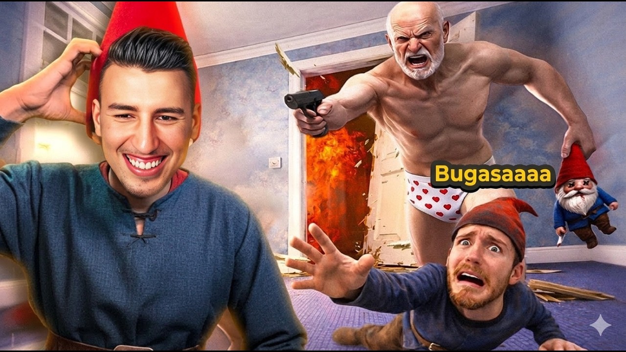 لعبة رعب غريبة حاولت القبض علي | 1# | Burglin' Gnomes