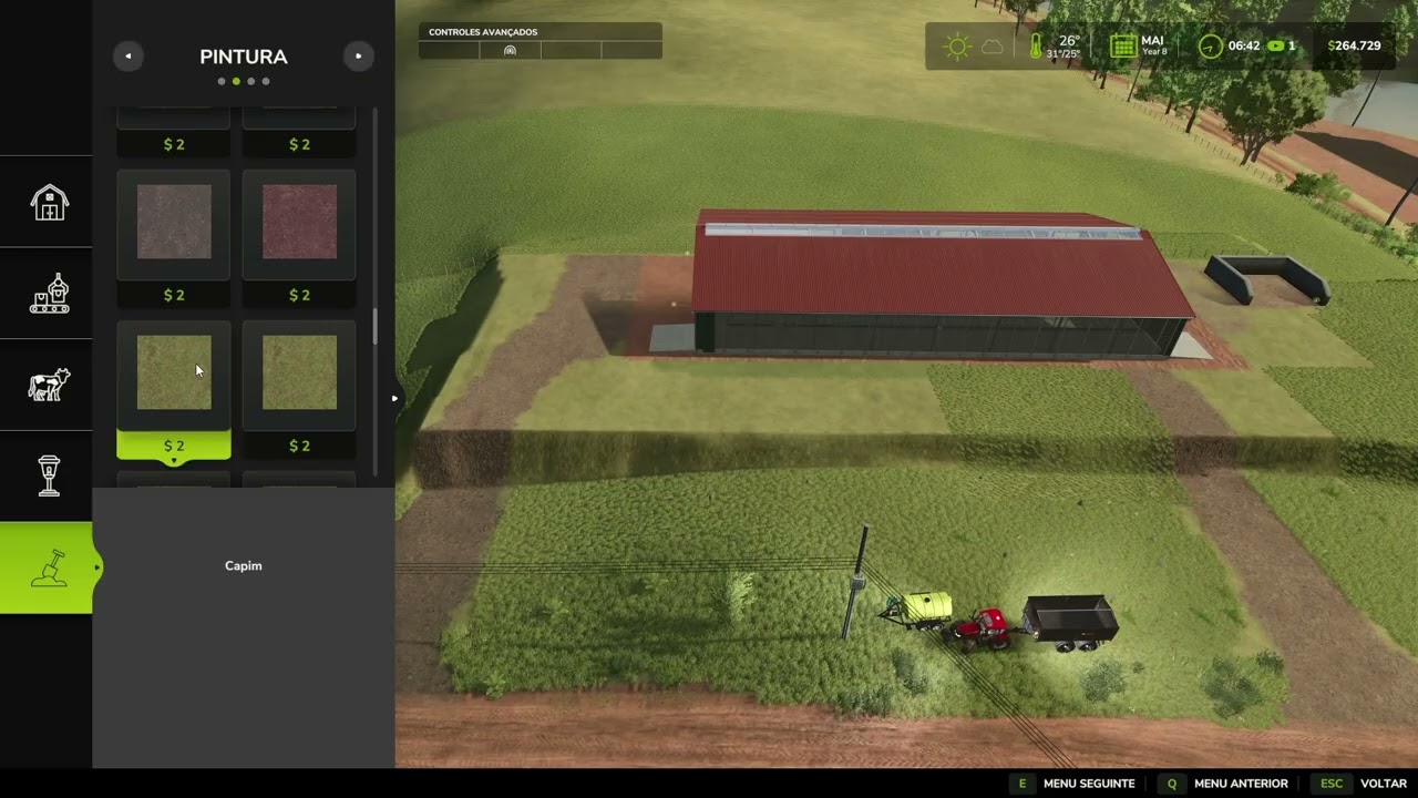 Fs25 | Mais trabalho na fazenda | Mapa BR-163
