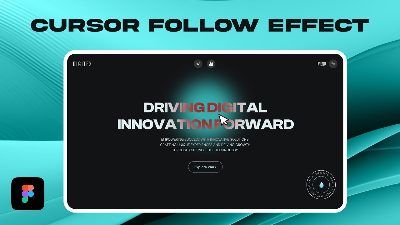 Cursor Follow Animation in Figma | Figma Tutorial