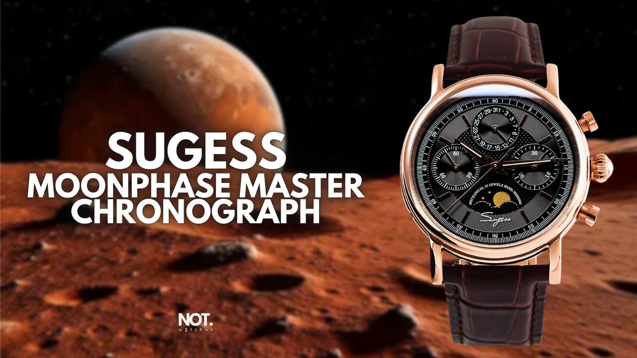UNBOXING SUGESS MOONPHASE MASTER CHRONOGRAPH SU1908GZX | HOMENAJE PATEK PHILIPPE GRAND COMPLICATIONS