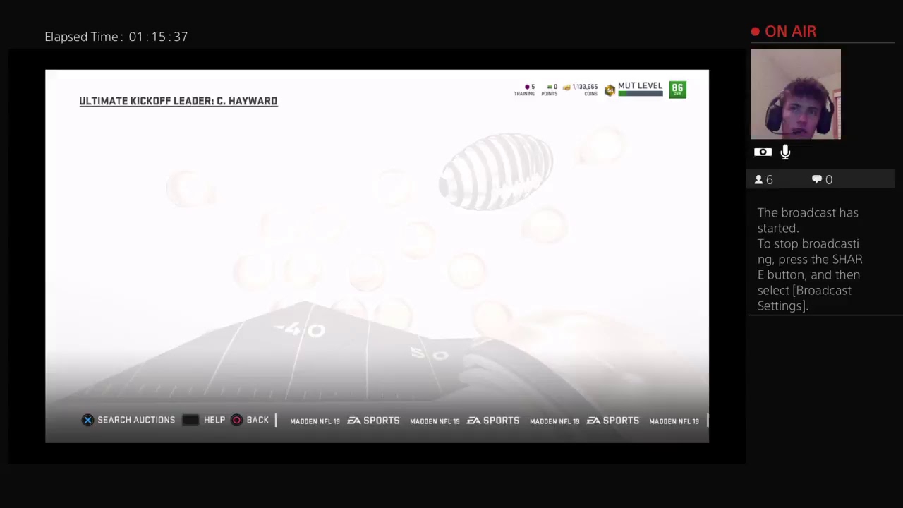 MUT 19 Ultimate Kickoff solos! FINISHING AND DOING 92 SET