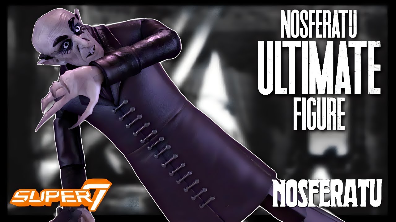 Super7 Nosferatu Ultimates Count Orlok 7 Inch Action Figure @TheReviewSpot