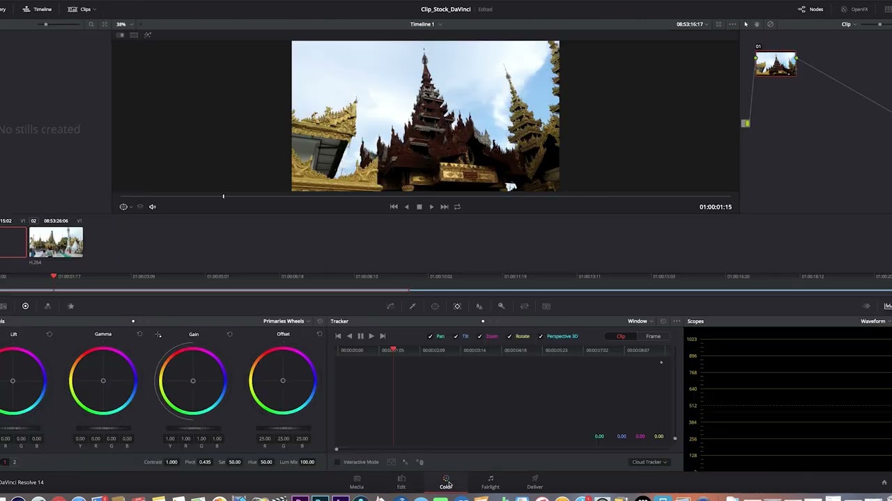 Il segreto per clip stock perfette: DaVinci Resolve