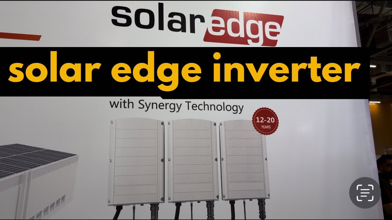 Best Solar String Inverter with Optimizer | Very very clear explanation about Solar edge inverter.