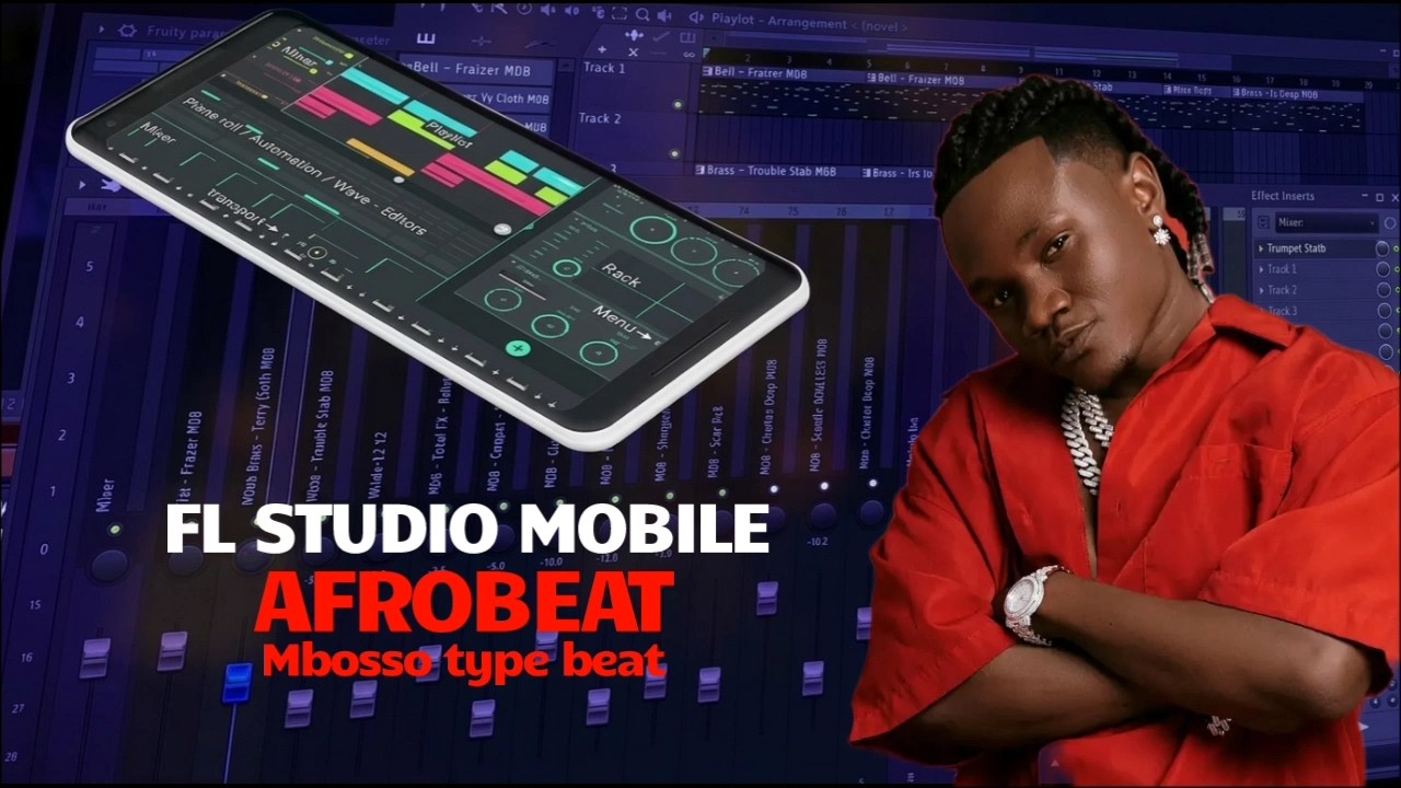 Mbosso | Как создать бит в стиле Mbosso в 2026 году | Бит Bongo Flava x Love Zouk в FL Studio Mobile