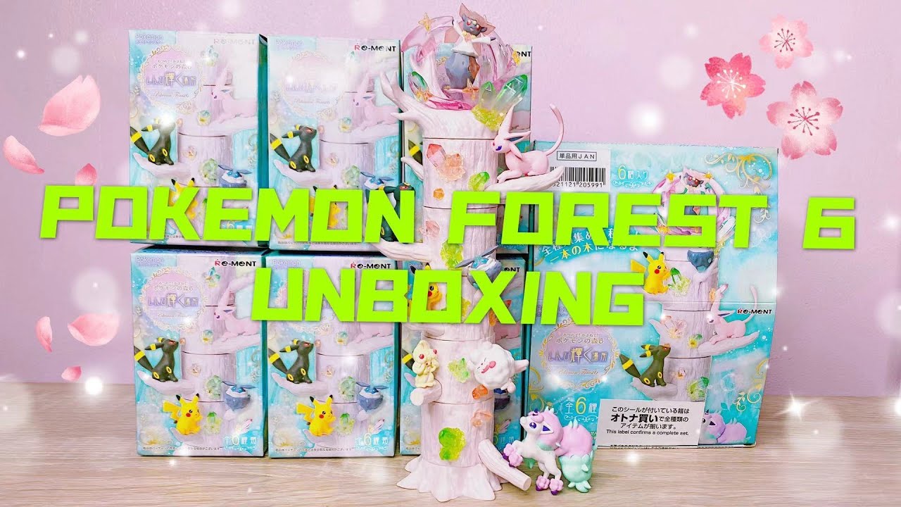 Anime Haul 2021 - Pokemon Forest 6 Atsumete! Kasanete!