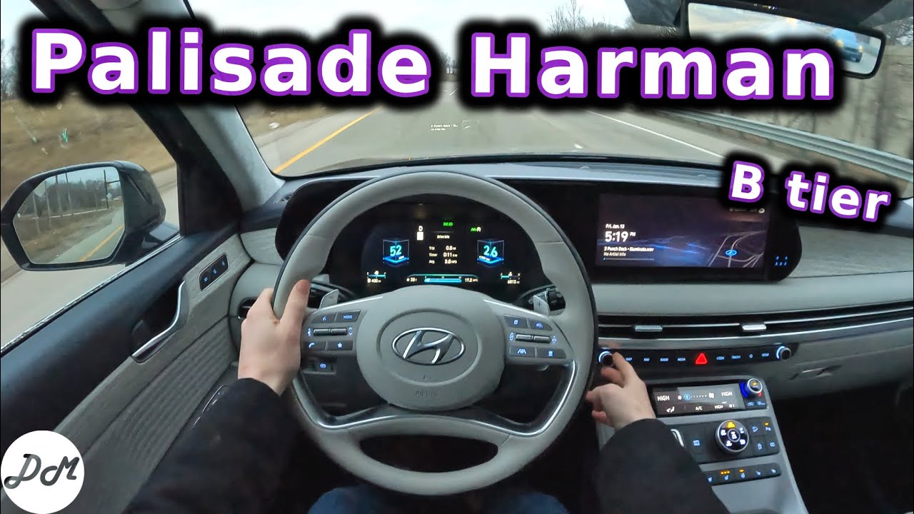 2023 Hyundai Palisade – Harman Kardon 12-speaker Sound System Review