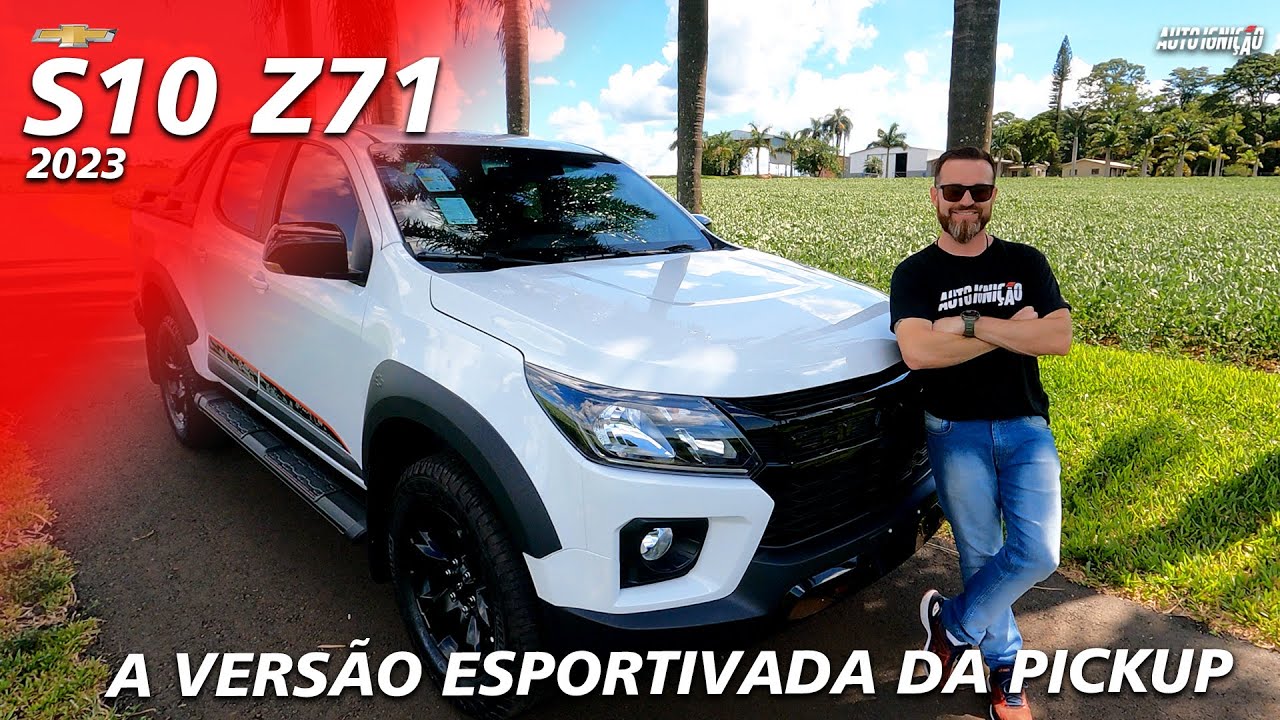 CHEVROLET S10 Z71 2023 - Concorrente da Toyota Hilux Conquest
