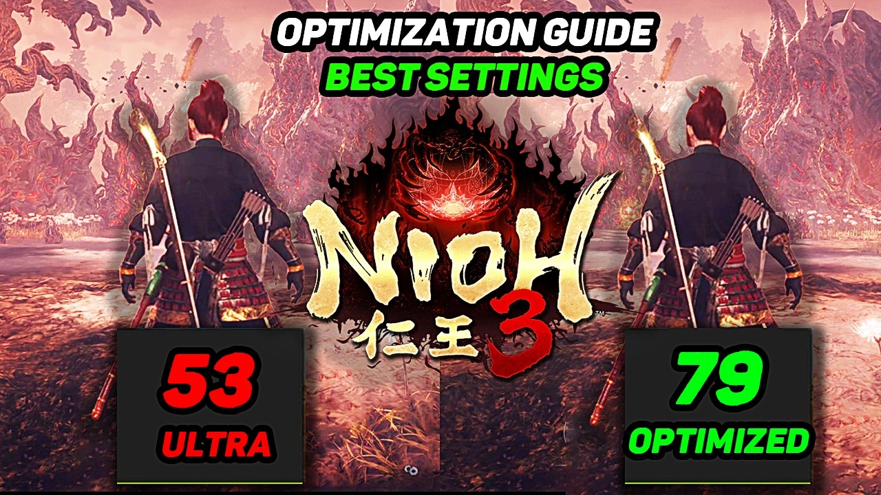 NIOH 3 | OPTIMIZATION GUIDE | Every Setting Tested | Best Settings