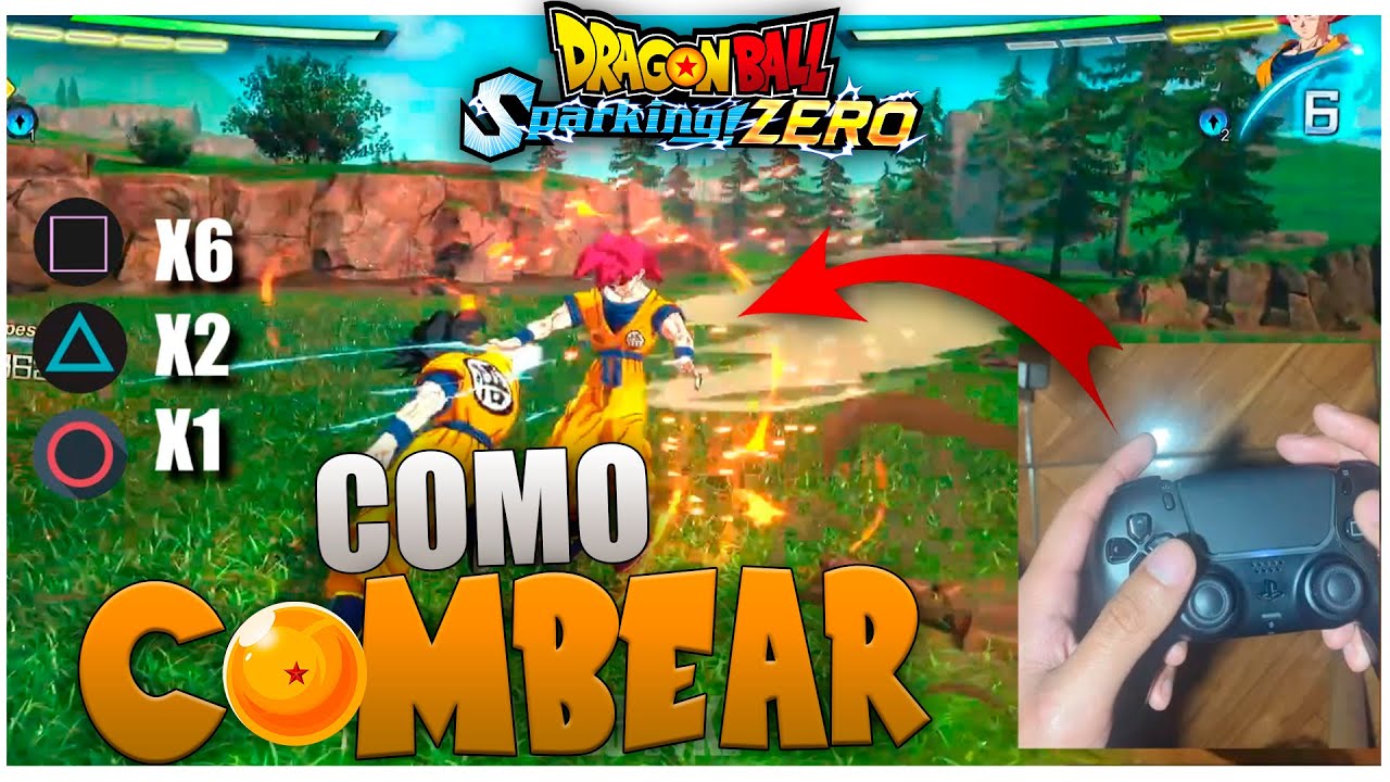 GUIA DEFINITIVA DE COMBOS en SPARKING ZERO, APRENDE a COMBEAR, HACER COMBOS PRINCIPIANTES INTERMEDIO