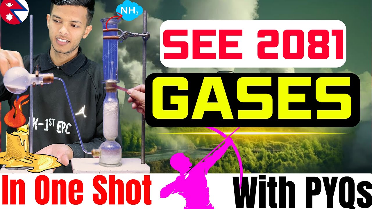 Some Gases ⛽️ | Class 10 Science past years Questions Solution Nepal | SEE 2081 VVI Questions 2081