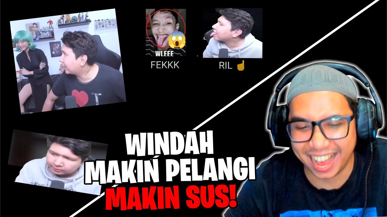 Reaction Moment @WindahBasudara makin Sang* makin SUS  !