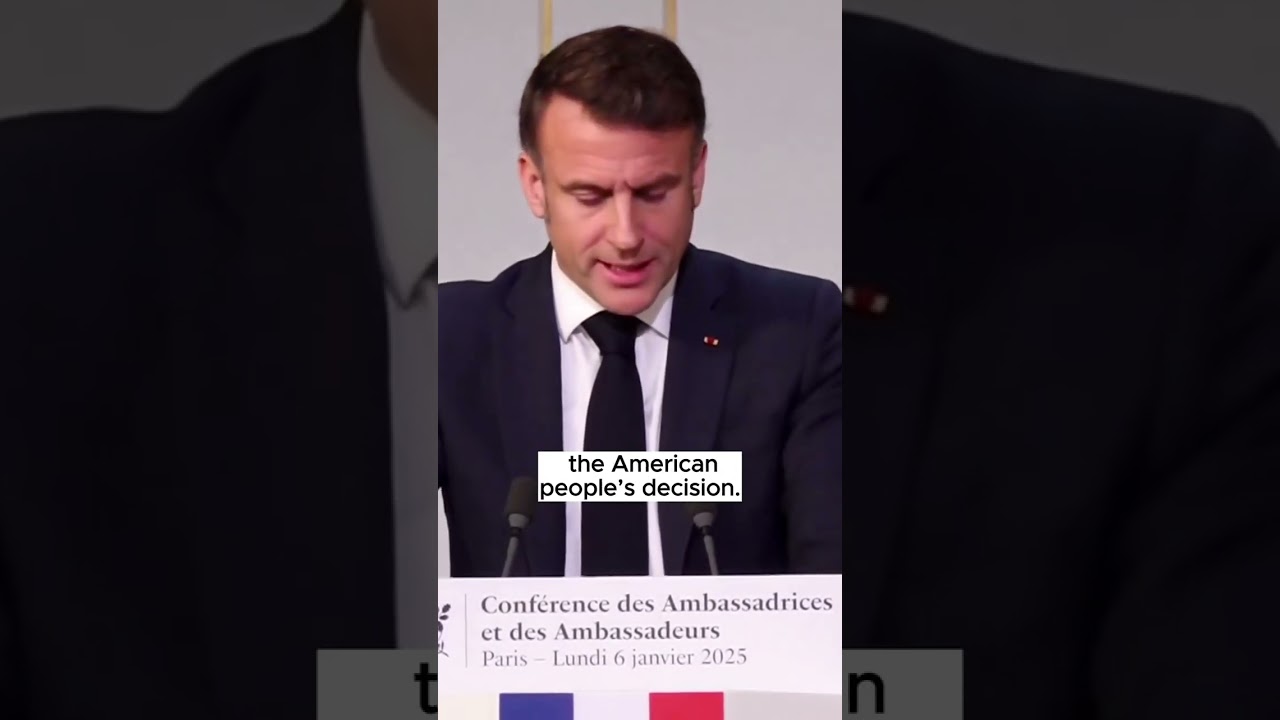 From 🇫🇷 President Macron&rsquo;s address at the Ambassadors&rsquo; conference.