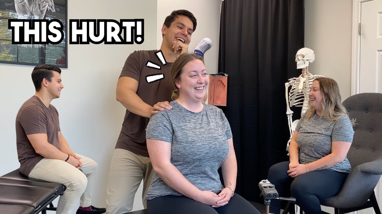 Musical Theatre Made Her SO SORE - Chiropractic Treatment & Cracks