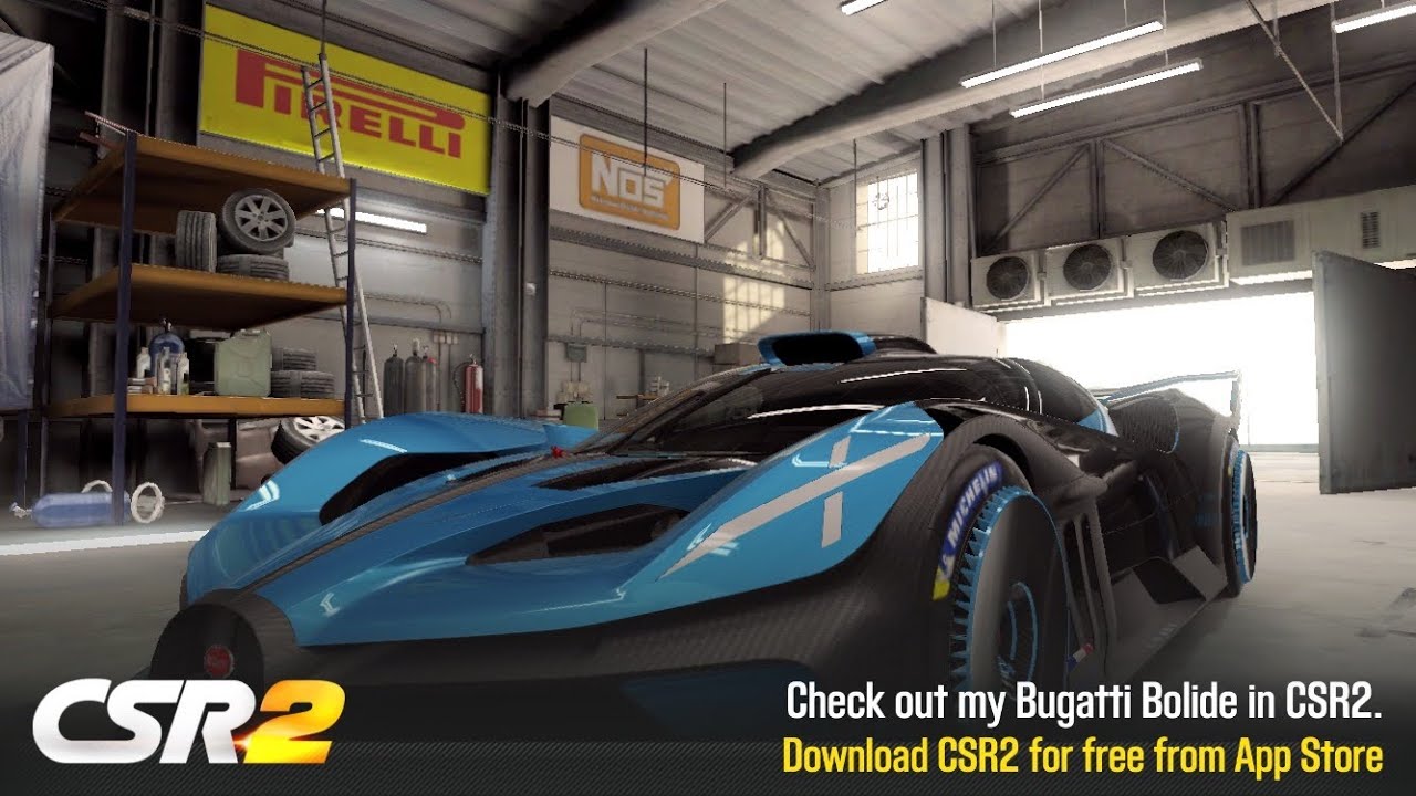 【CSR2】Bugatti Bolide, shift & tune for 6.797