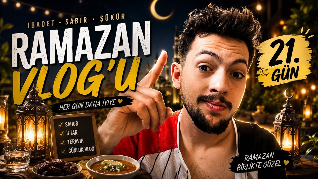 Ramazan 🌙 Vlog 21. Gün | Ayasofya Camii ye almadılar !!!