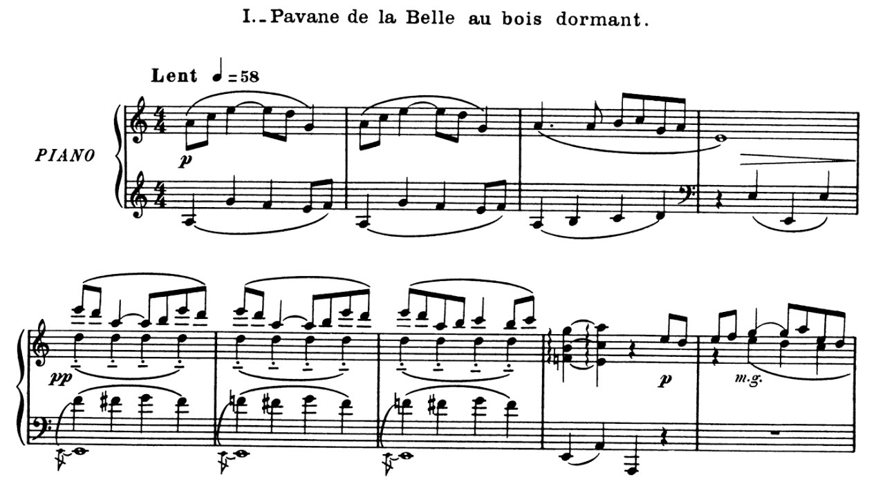 Ravel - Pavane de la Belle au bois dormant (from Ma m&egrave;re l'Oye) - Cyprien Katsaris Piano