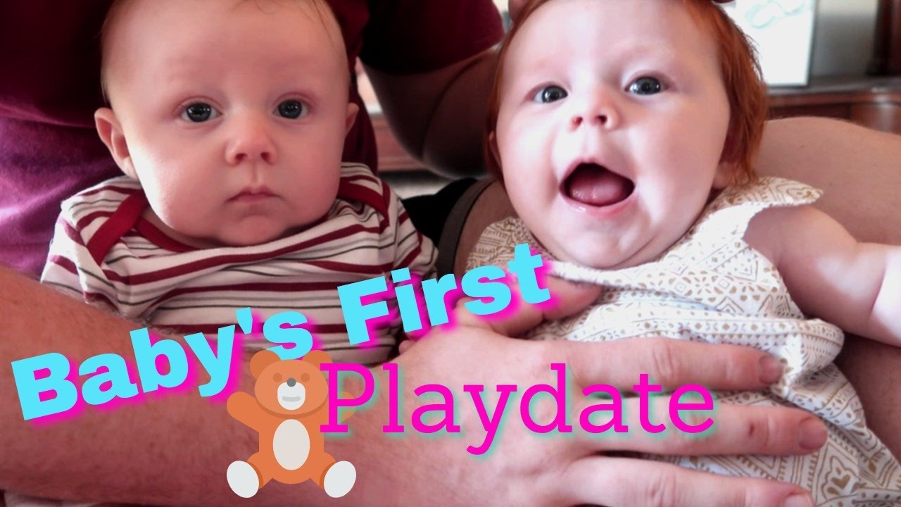 Baby Isabella's First Playdate | Ft. Harrison