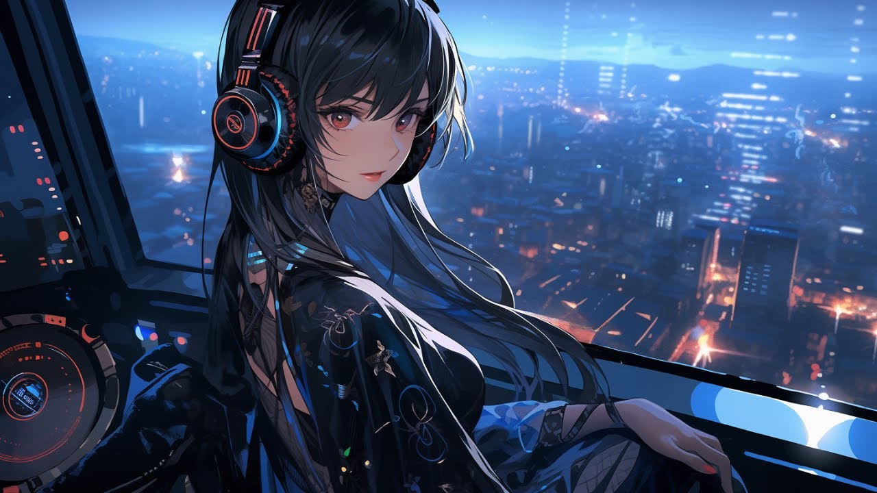 Cyberpunk Chill Lo-fi | Night City Skyline Beats for Work & Relax 🌃