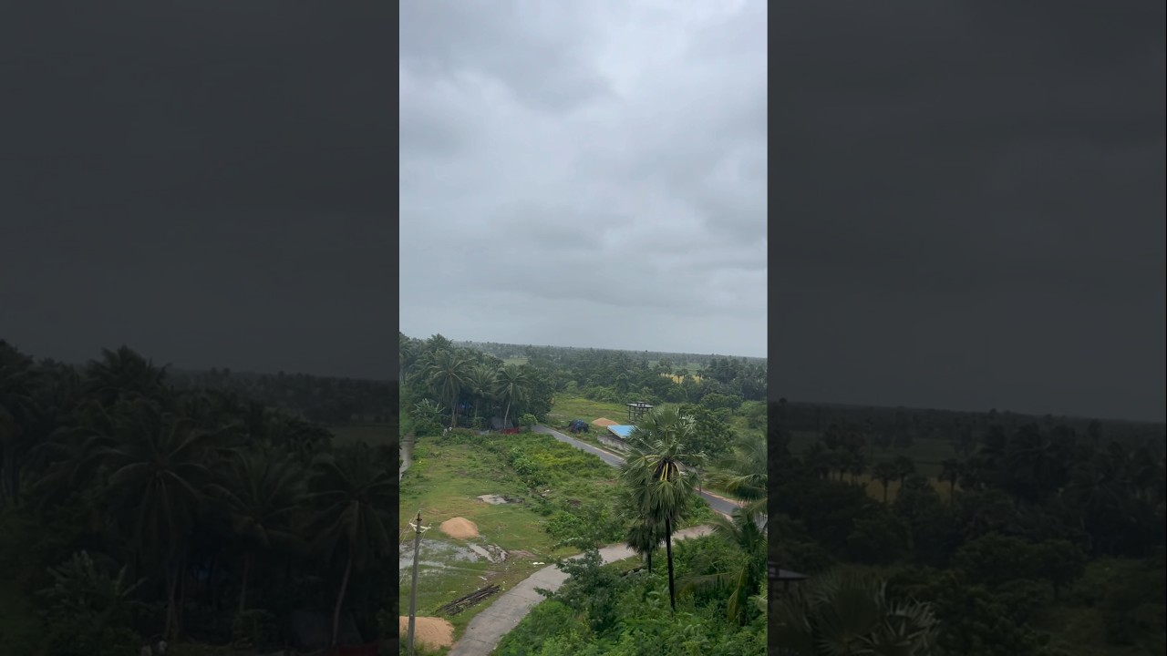 montha cyclone ends today #konaseema #montha #toofan #cyclone