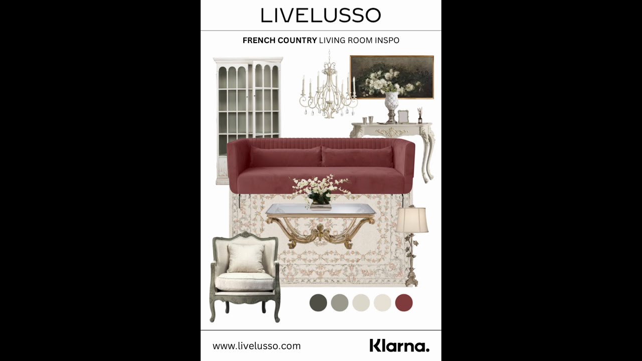 Jackson sofa with french country living room