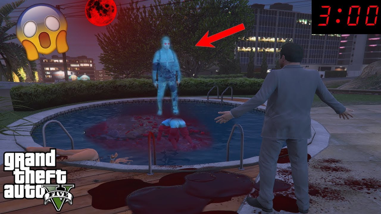 Nemoj Uci U Ukleti Bazen U 3:00 U GTA 5