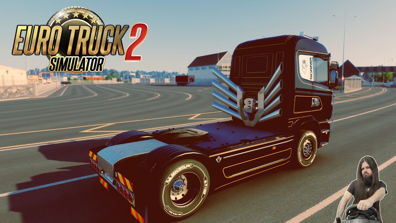 EU Deliveries + Scania R Super V8 - EuroTruck Simulator 2 1.58