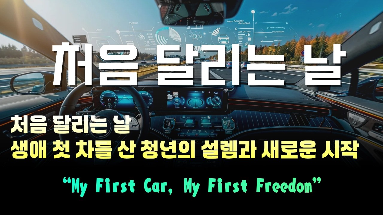〈처음 달리는 날〉“My First Car, My First Freedom”