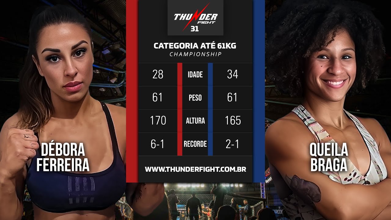 Luta Completa - Débora Ferreira vs Queila Braga💥