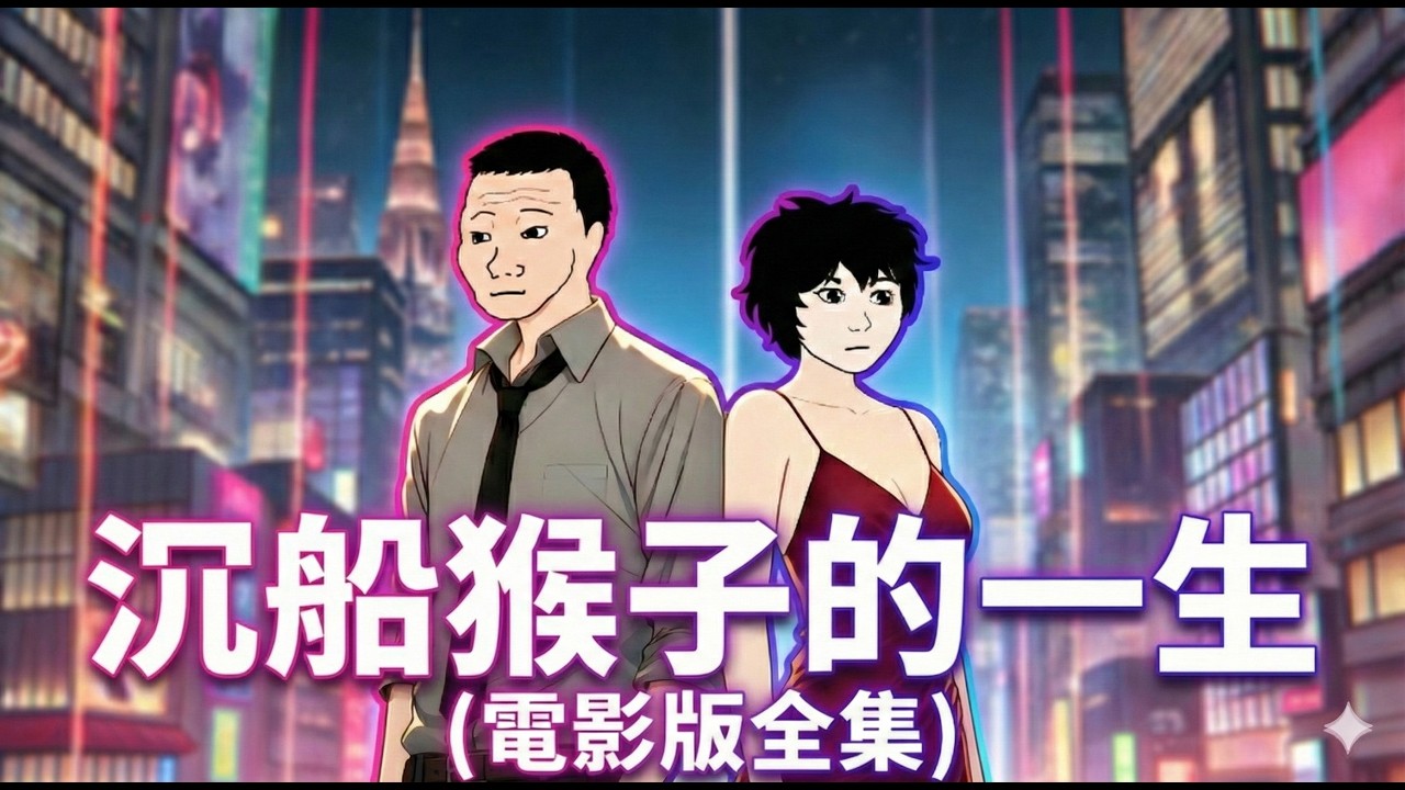沈船猴子的一生：這一次，他能獲得救贖嗎？ (84分鐘電影版全集) ｜#沈船猴子 #山道猴子  #wojak