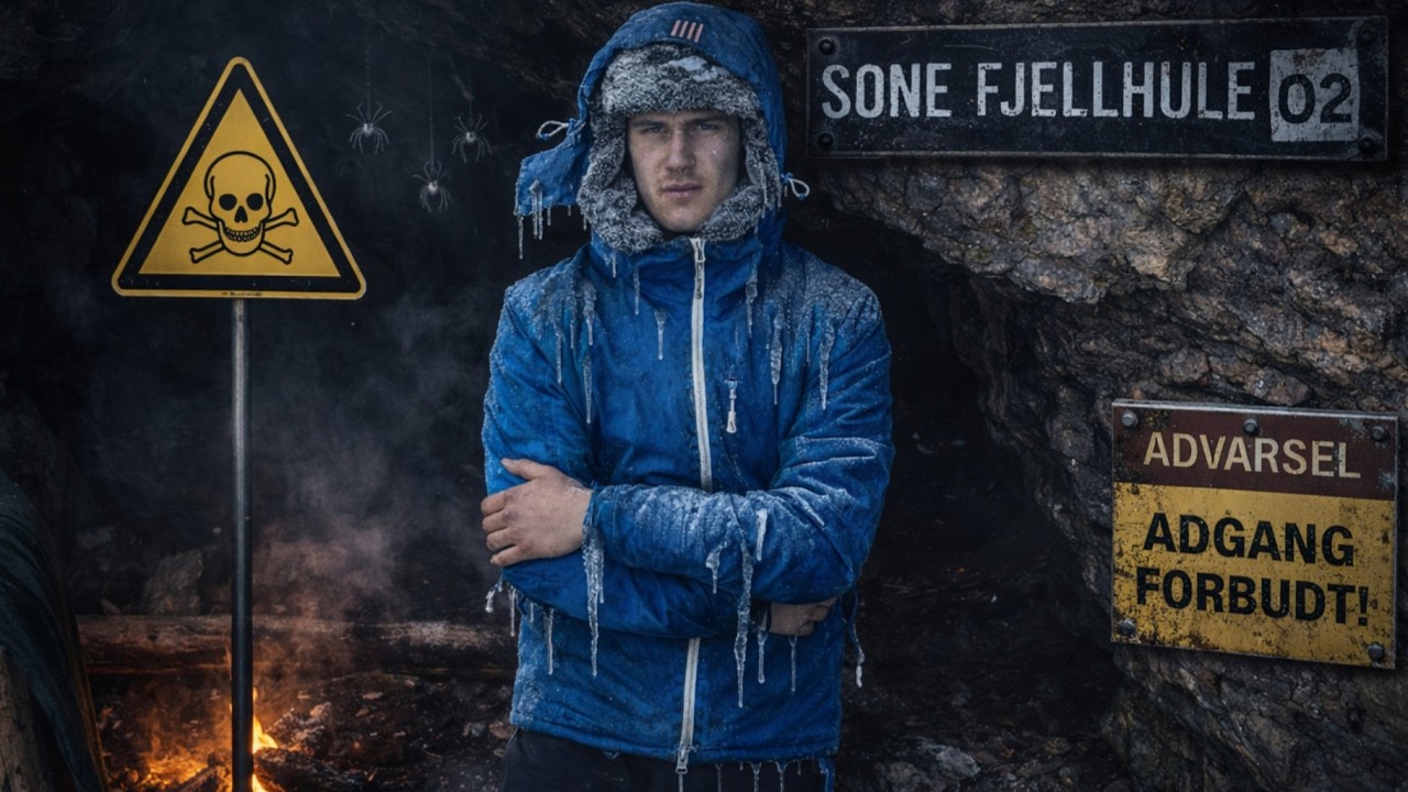 Fra koselig bål til kald og intens overlevelse | Overnatting i hule