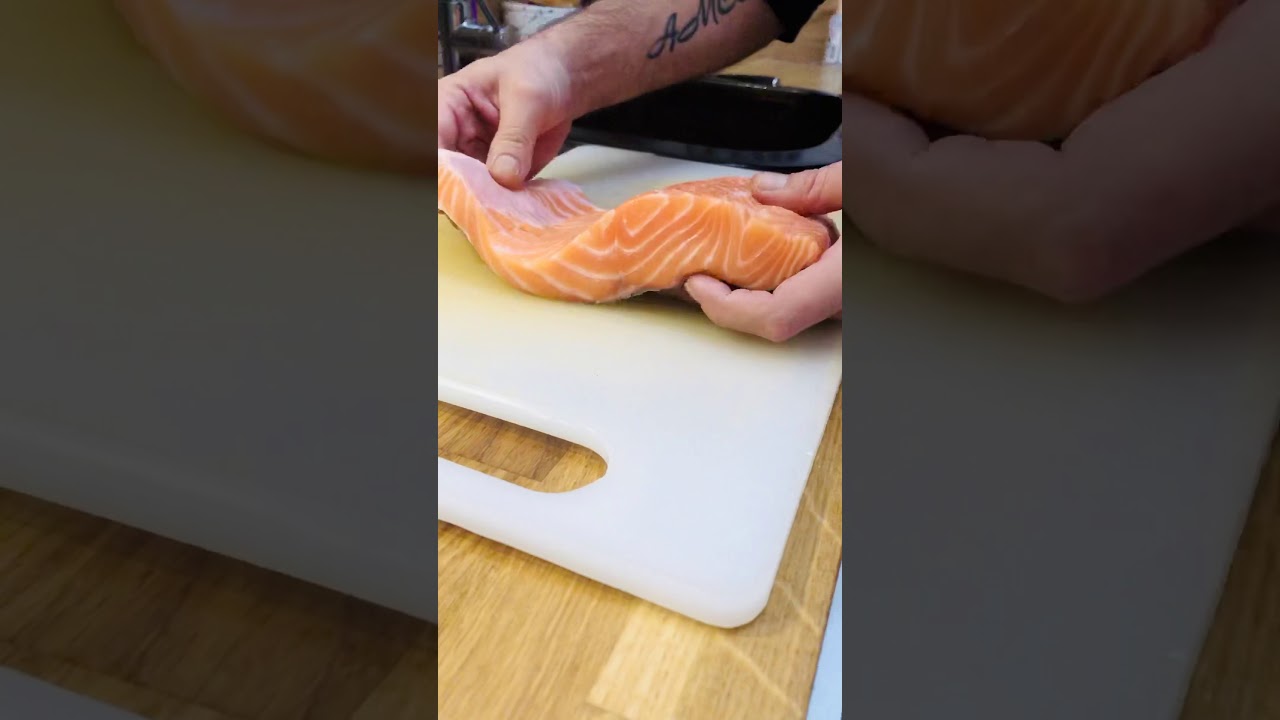 Corte tataki salmon