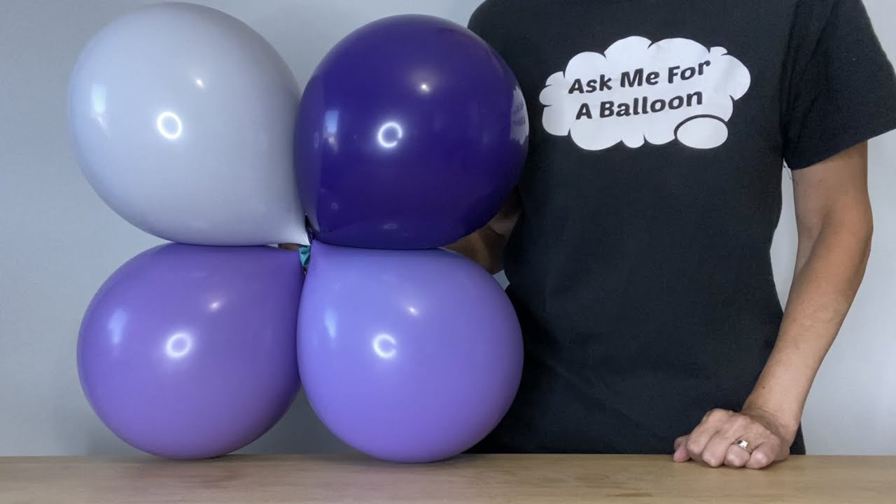 Purple Custom Balloon Colours
