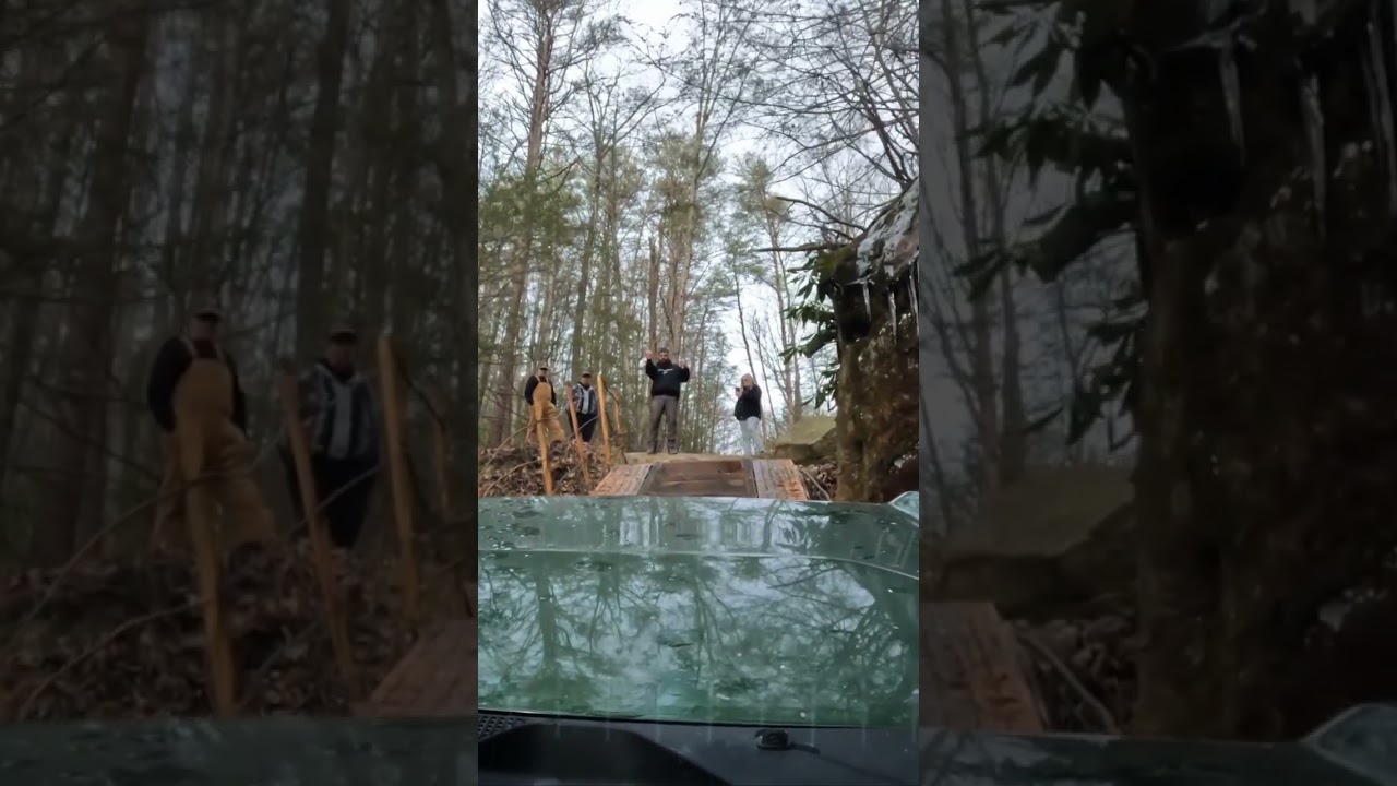 First Ford Bronco 6G to Make it To the Pickett State Park Car Hauler 😎 #shorts