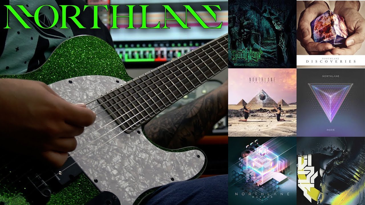 NORTHLANE Guitar Riff Evolution (Hollow Existence - Alien Guitar Riff Compilation)