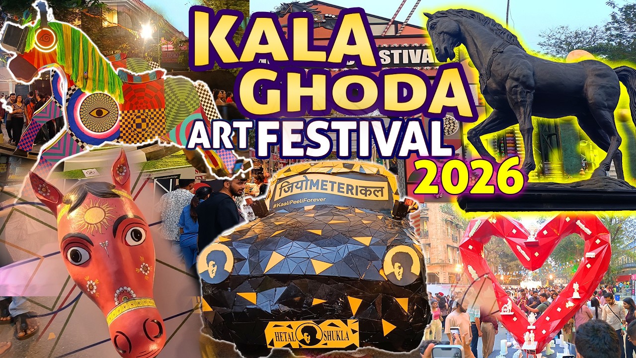 Kala Ghoda Art Festival 2026 Mumbai | Kala Ghoda Festival 2026 | Biggest Festival  #kgafest