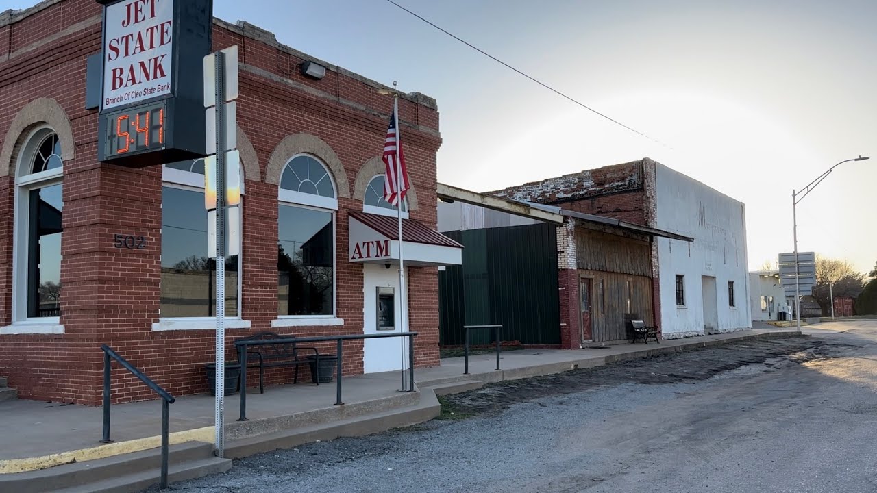 A small town forgotten in Oklahoma