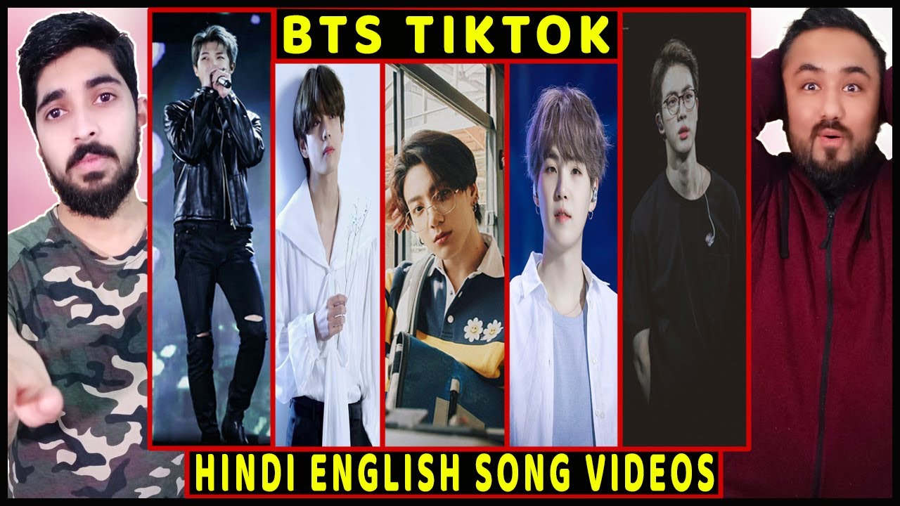 #2 | Pakistani Reaction To BTS Hindi English Tik Tok Songs | Topop Reactions