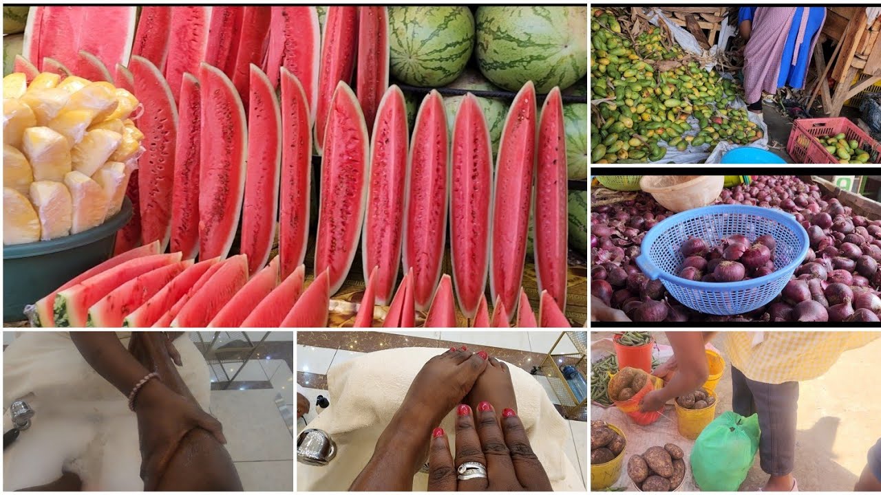 Spend the day with me /Zimbabwean mom in Kenya 🇰🇪 /went t Kiambu market/Self care/perfect foot scrub