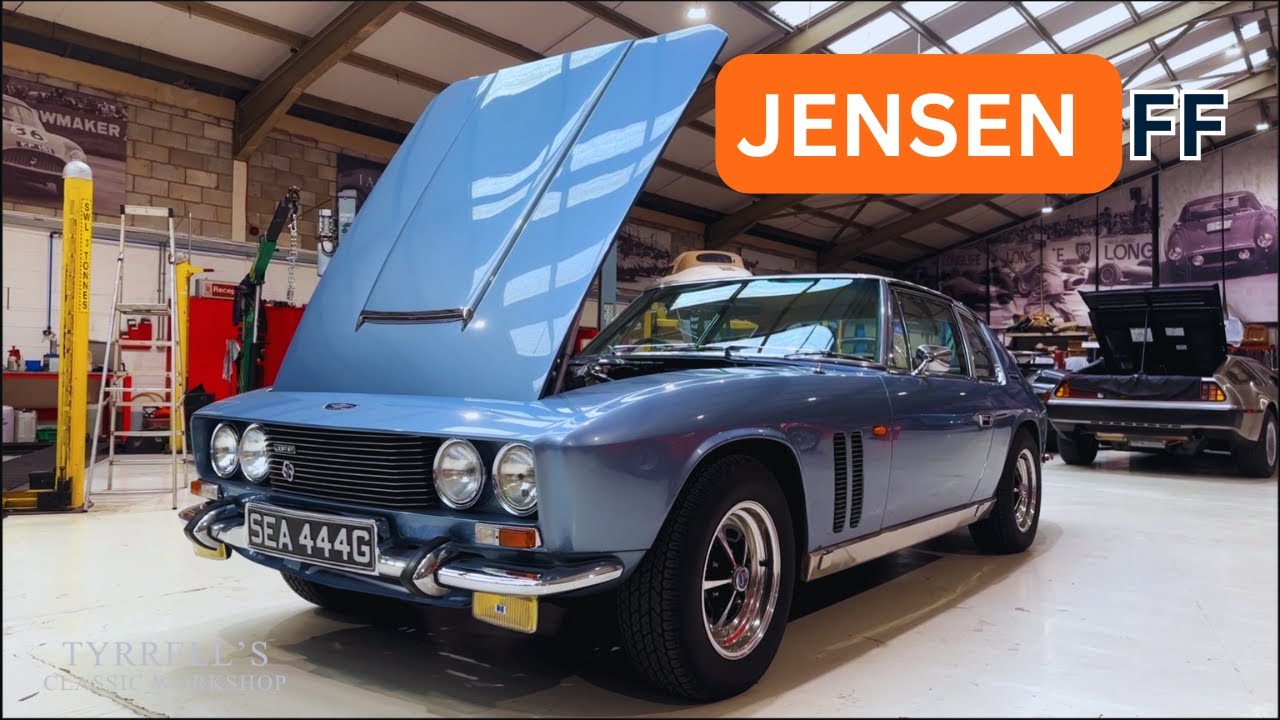 Jensen FF, a pioneering marvel, restoration completed! | Tyrrell's Classic Workshop