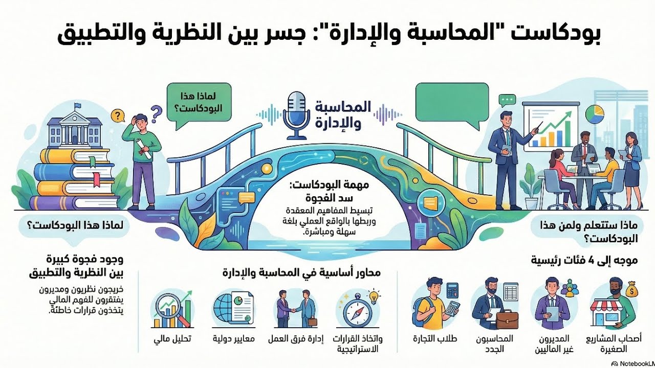 ​انطلاقة جديدة 🚀 رحلتك من الدراسة لسوق العمل | بودكاست المحاسبة والإدارة