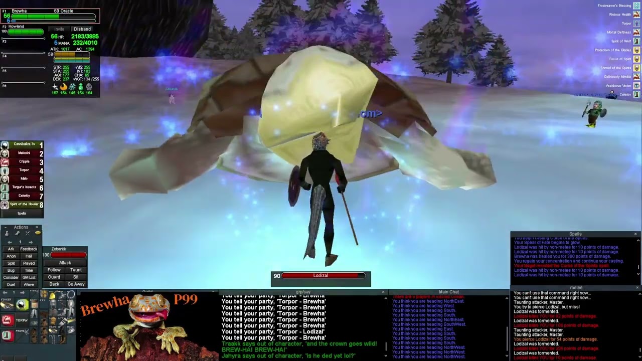 P99 Everquest Green Shaman Lodizal Solo The Movie!!!