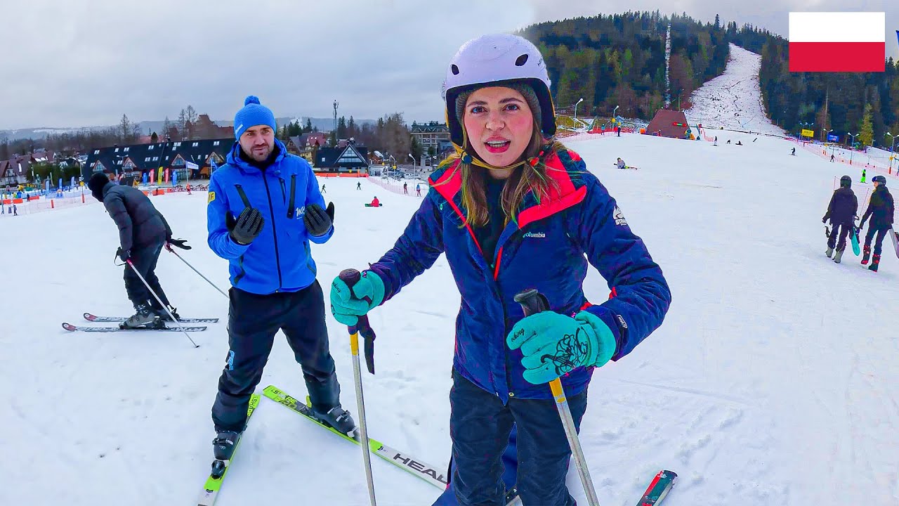 TENTAMOS ESQUIAR NAS MONTANHAS DA POLÔNIA (Zakopane, 2025)