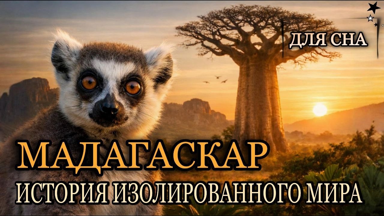 ЛЕКЦИЯ ДЛЯ СНА😴Мадагаскар. Самый необычный остров Земли