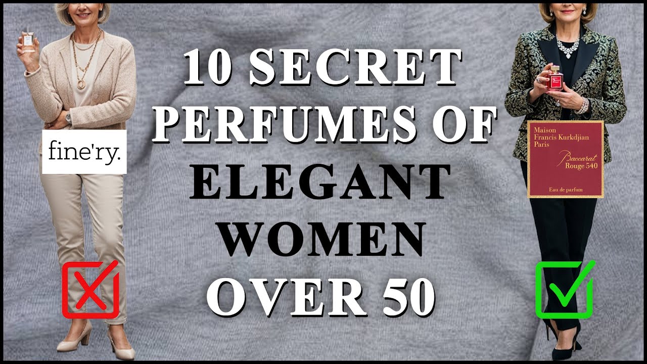 10 Timeless Perfumes Every Woman Over 50 Must Own!