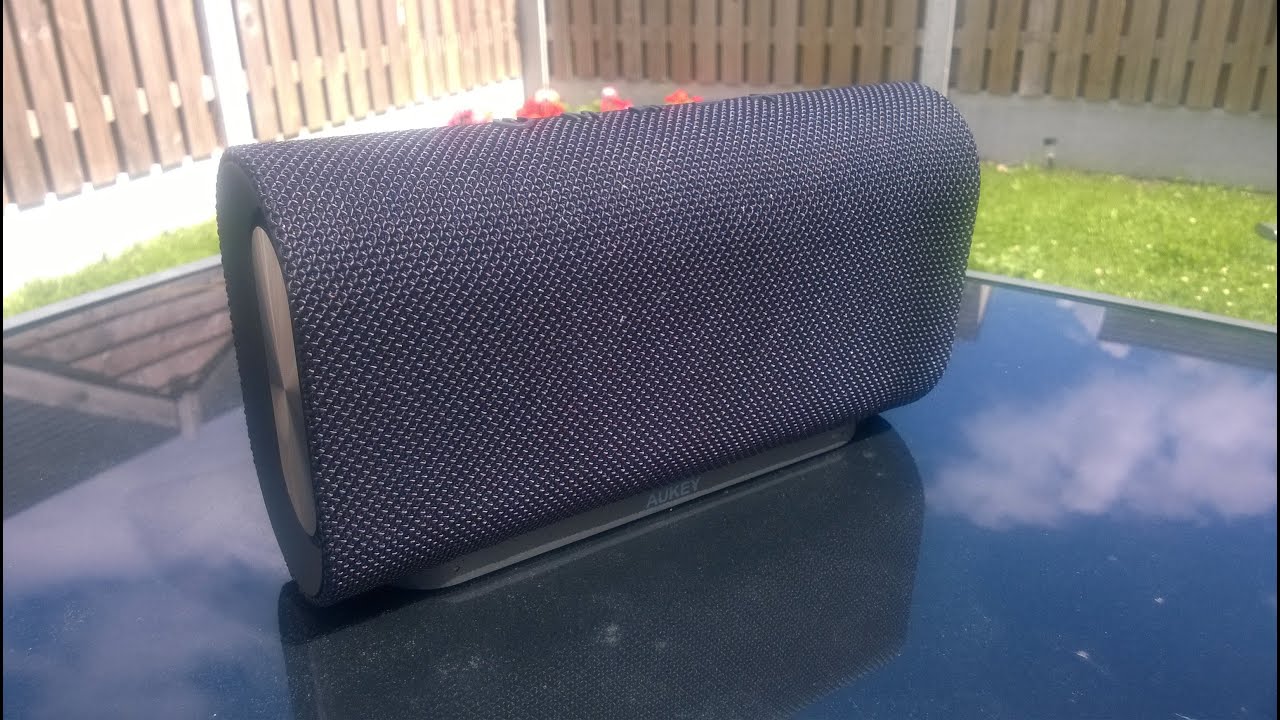 Обзор беспроводной акустической системы Aukey Eclipse. #Aukey #Speaker #Tech